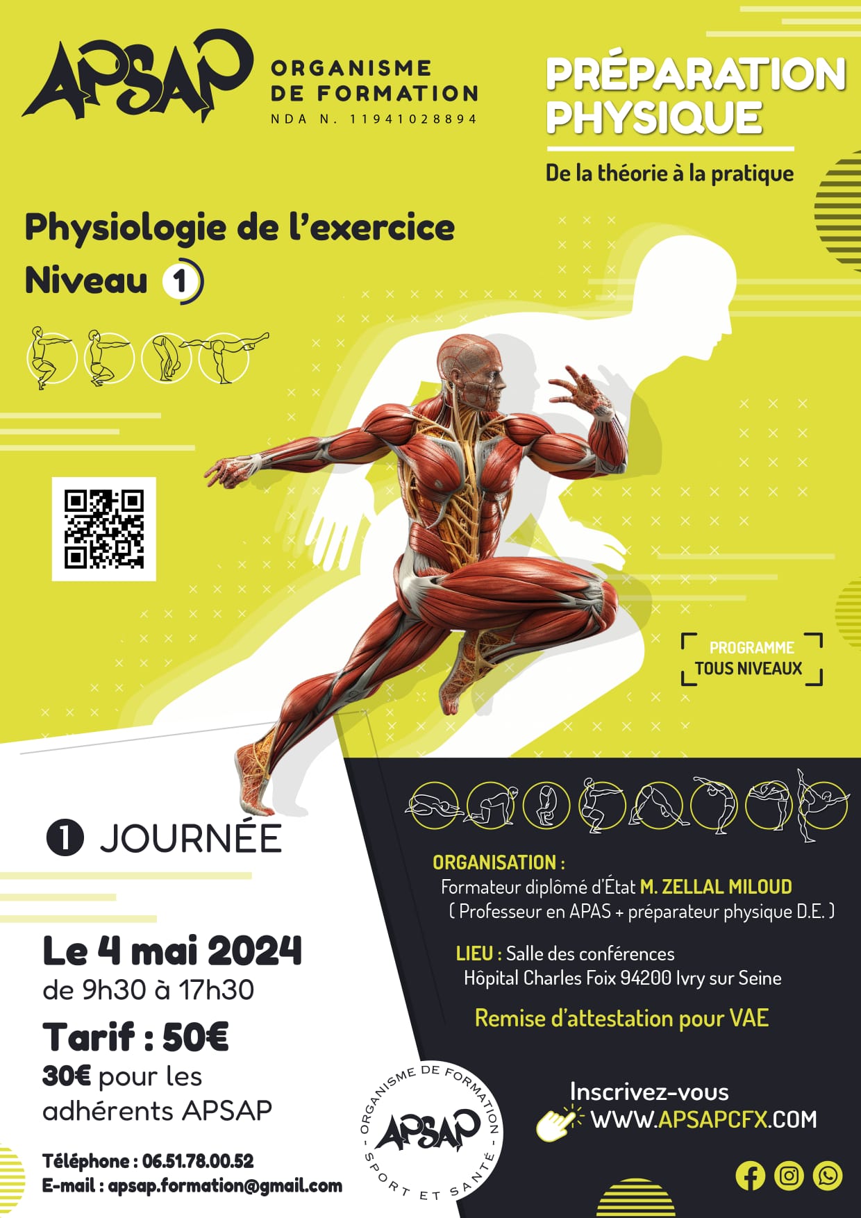 Ouverture des inscriptions pour la formation Prépa. Physique